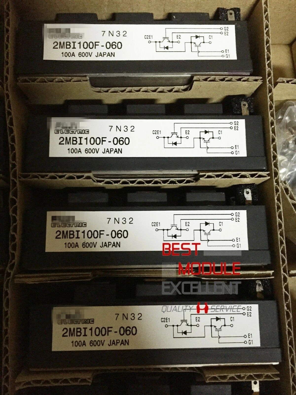 

1PCS 2MBI100F-060 NEW 100% Quality Assurance