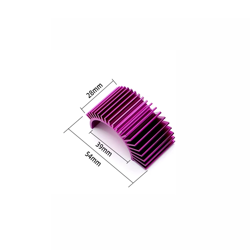 Motor/motor heat sink aluminum alloy heat sink applied to RC remote control car 540 550 motor heat sink