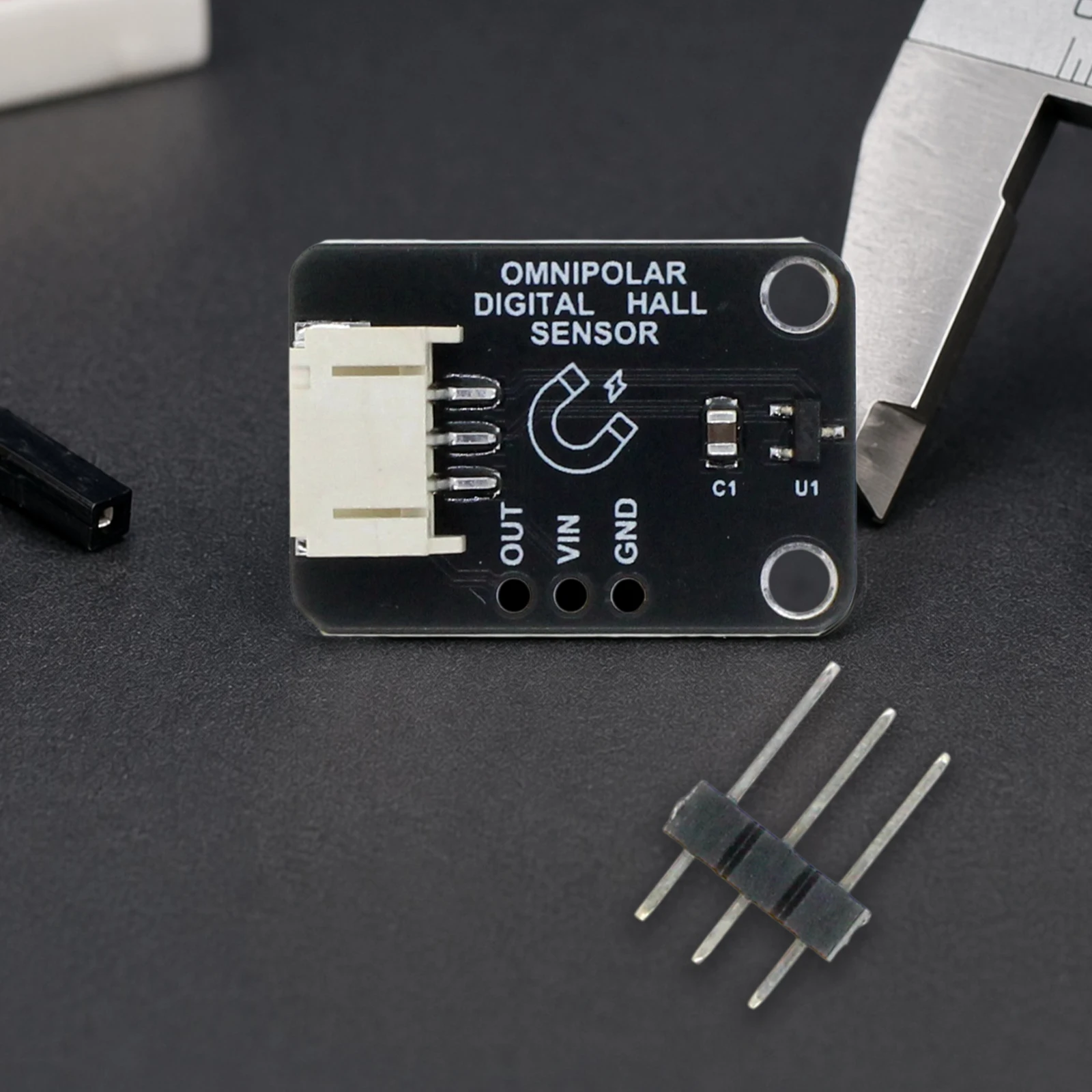 Hall Effect Sensor Module DRV5032 Digital Output 30kHz 1.6μA Low Power 1.65V-5.5V
