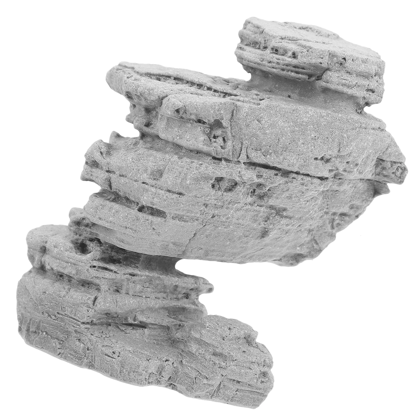 

Artificial Mountain Landscape Simulation Rockery Decoration Sandstone Tank Fake Mountain Aquarium Fish Shelter Rockery