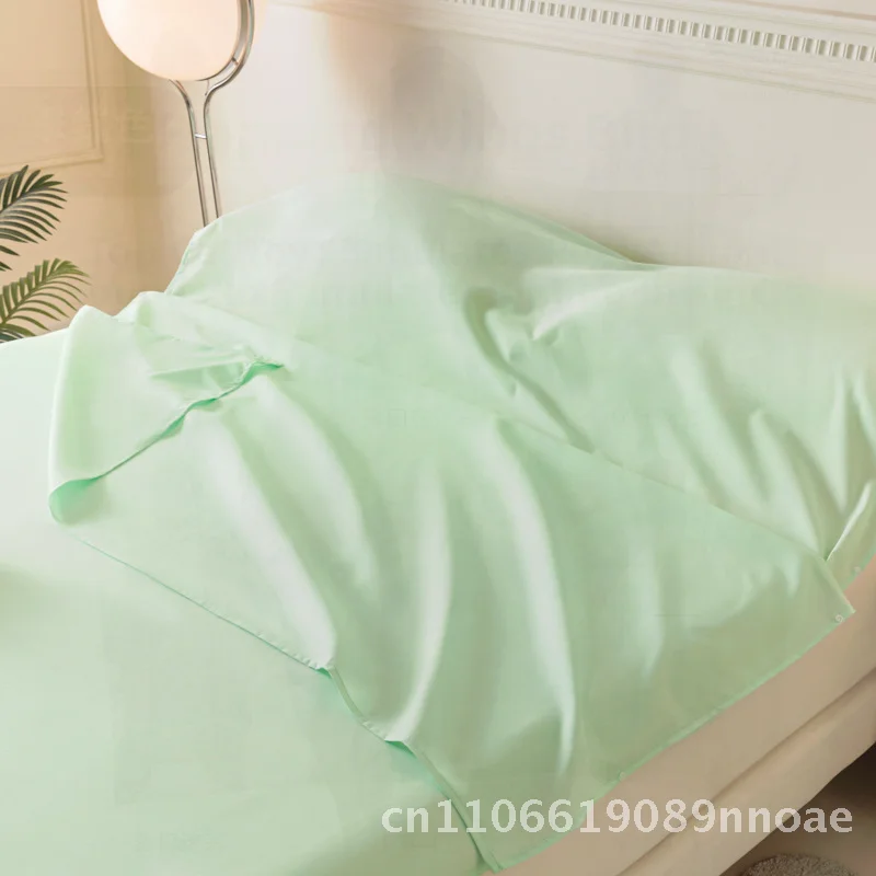 

Pure Color Washed Cotton Sleeping Bag for Travel Dirt-Proof Portable Bed Sheet Quilt Cover Essential for Hotel Business Trip