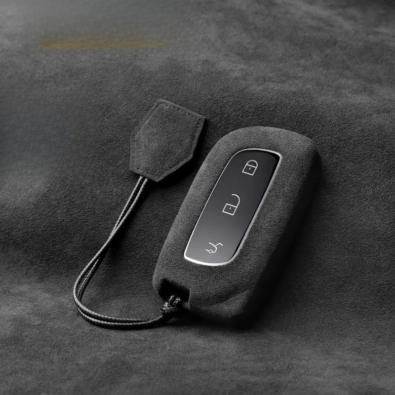 

For LYNK&CO new 900 08/07EMP Z10/Z20 MFC ABS Suede High-end dedicated key holder bag Card style remote control protective case