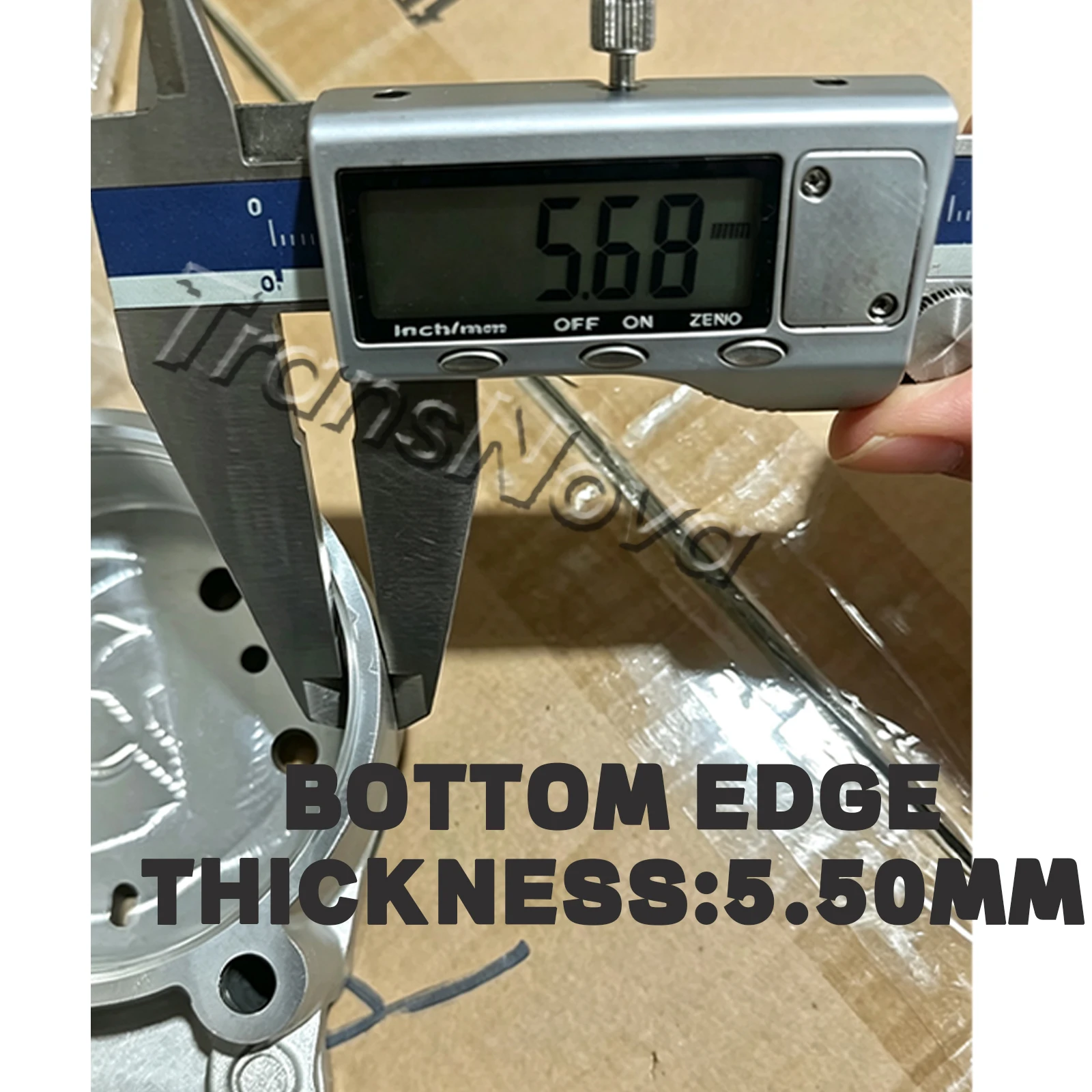 TransNova 5,68 mm verstärkte 0AM DQ200 Getriebe-Ölplatten- und Akkumulatorgehäuseplatte DSG 7 0AM325066AC/C/R für Audi A3 A1 VW Golf – Detail 3