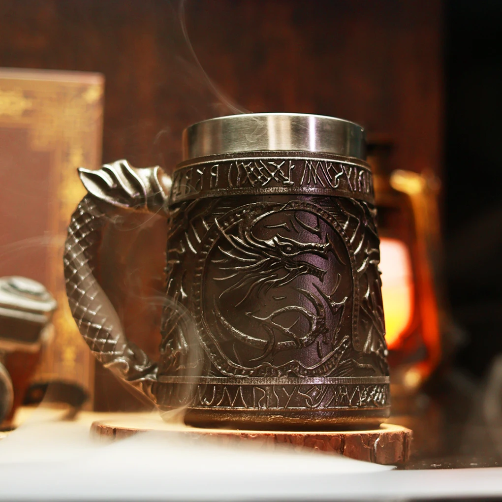 Wykwintne wzór smoka kubek-kubek do kawy o dużej pojemności, Twoja Personalizada Taza na kawiarniane chwile idealne na filiżankę kawy