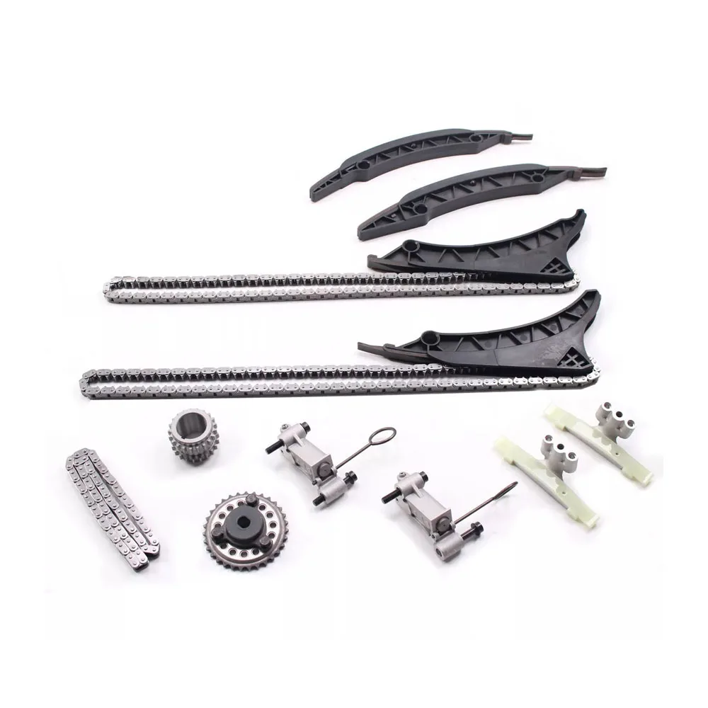 Engine Parts Timing Chain kit Guide Rail Fit 4.4 L For 13-20 BMW X5 X6 550I 750I 4.4L S63B44B N63B44B