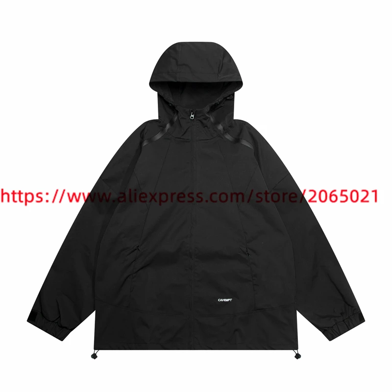 White Black CAVEMPT Jacket For Men Women 1:1 Best Quality CAV EMPT Windproof Vintage Jackets Coat