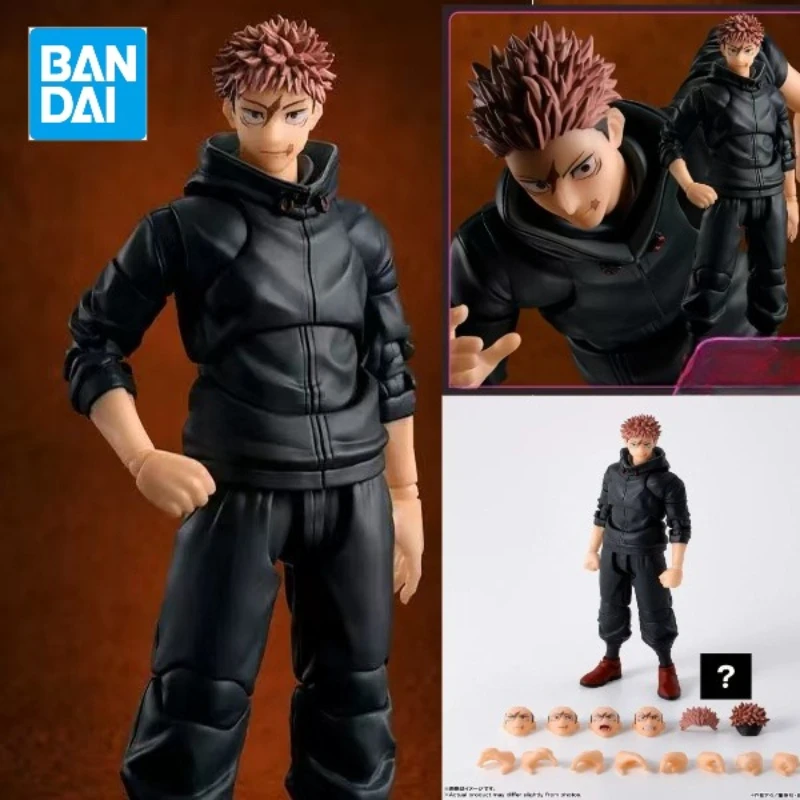 

100%Original Bandai Jujutsu Kaisen S.H.Figuarts SHF Yuji Itadori Sukuna's Vessel Action Figure Gifts Collectible Model Toys