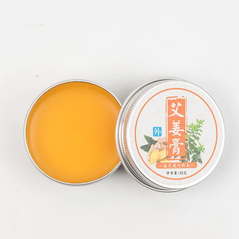 Moxibustion Ointment Mugwort Leaf Herbal Massage Cream Portable Moxa Warm Care Balm