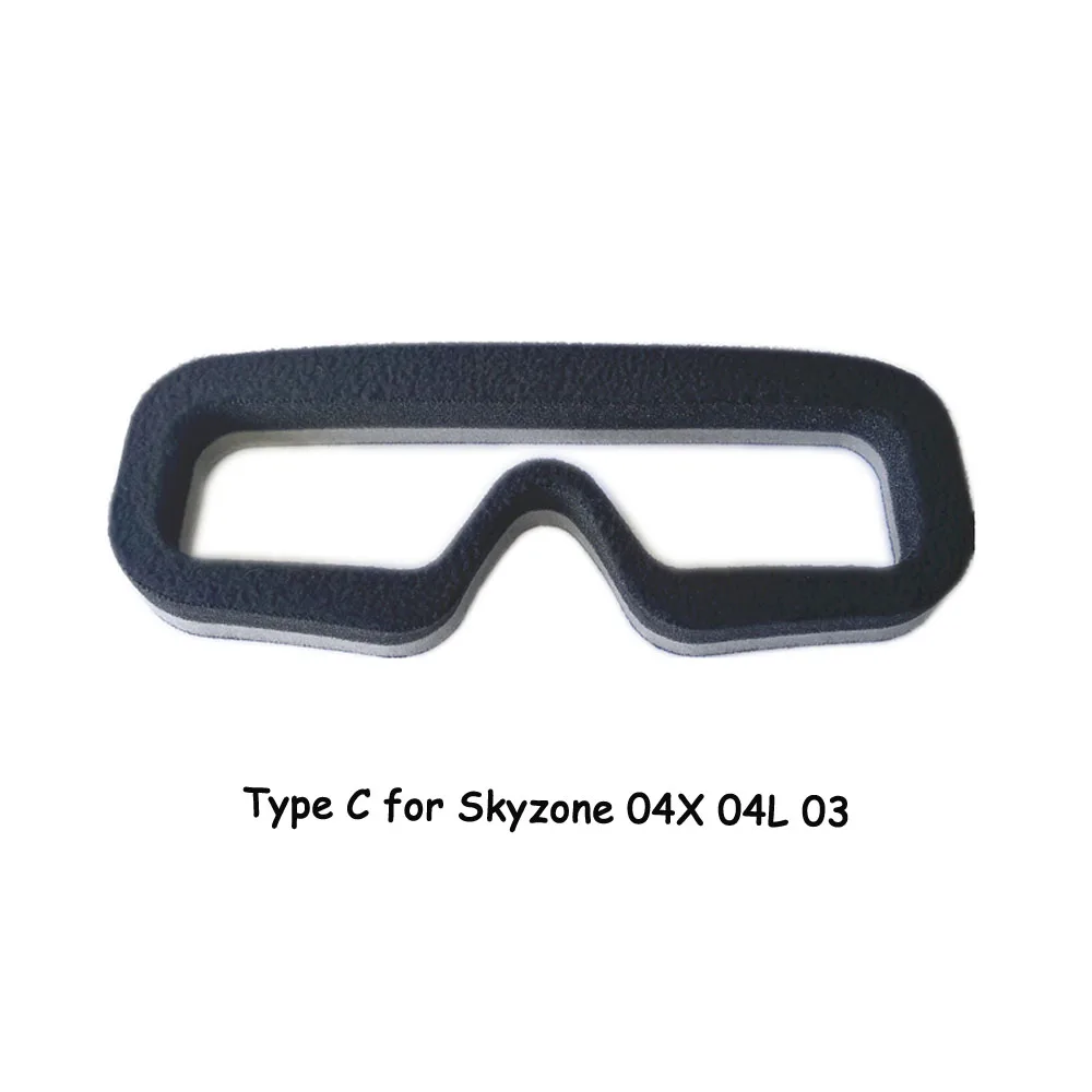 Walksnail Avatar Skyzone 04X Fatshark HDO2 Dominator Sponge Foam Face Mask Eye Pad Upgrade Comfort Cool Color 2022 New Release