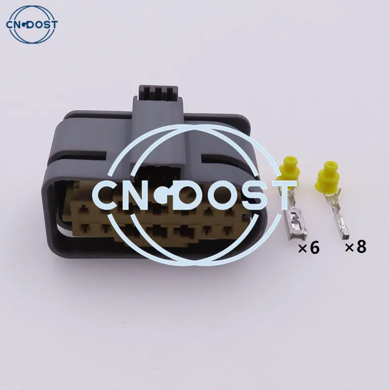 

1 Set 14 Pin 1-2294952-2 Auto Wire Cable Waterproof Connector AC Assembly Car Sealed Composite Plug A0525456026