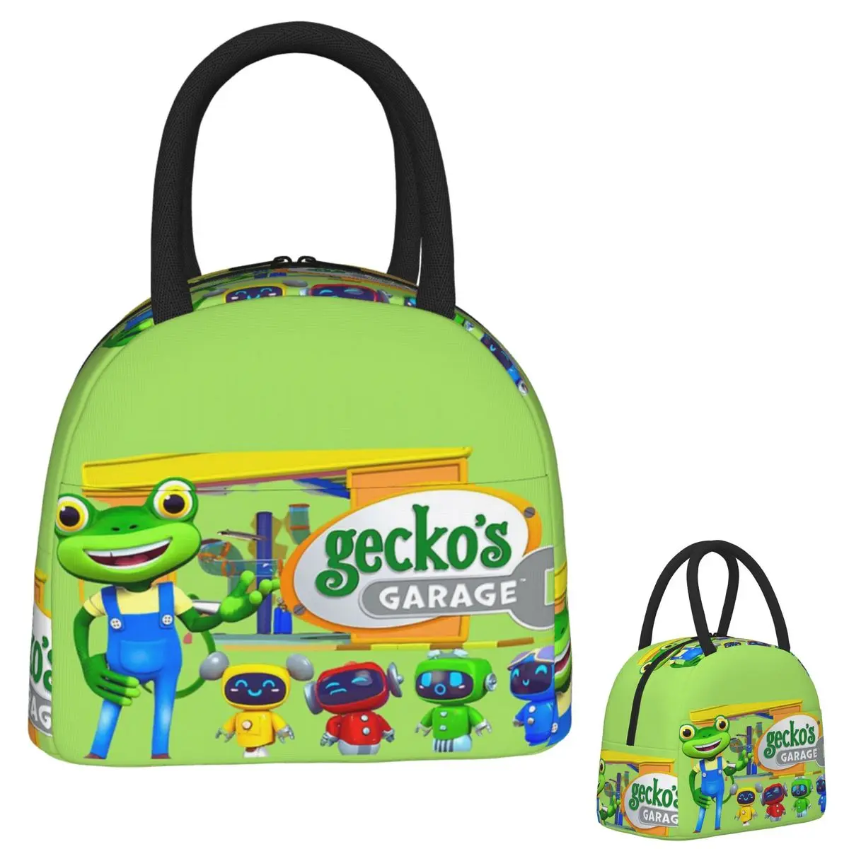 

Geckos Garage Kids Lunch Bags Insulated Bento Box Waterproof Lunch Tote Leakproof Picnic Bags Thermal Bag for Woman Girl Work
