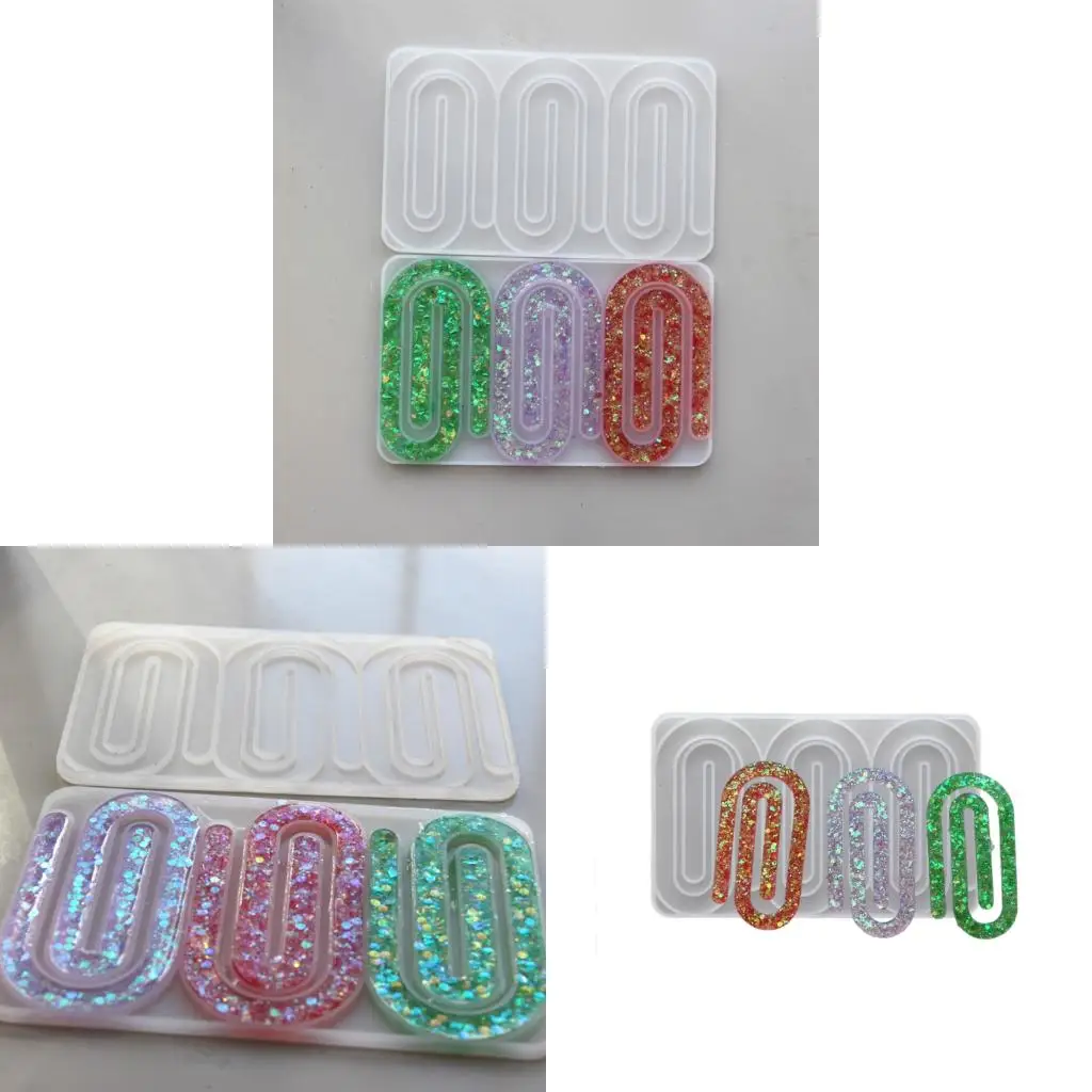 Paper Clip Jewelry Molds Silicone Texture Present for Jewelry Enthusiasts