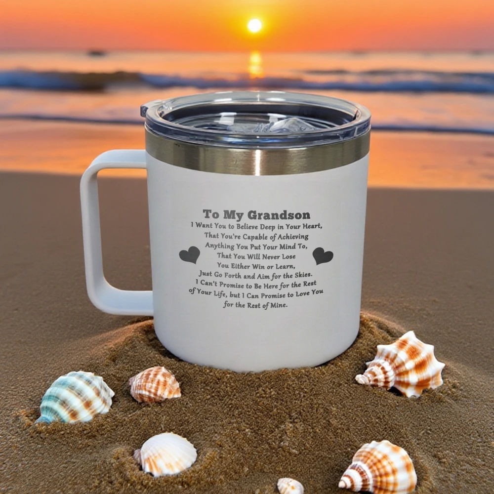 

14OZ Stainless Steel Tumbler Large Capacity Thermal Bottle Double Vacuum Flasks Keep Cold Thermos Cup Travel Coffee Mug Gift Mug