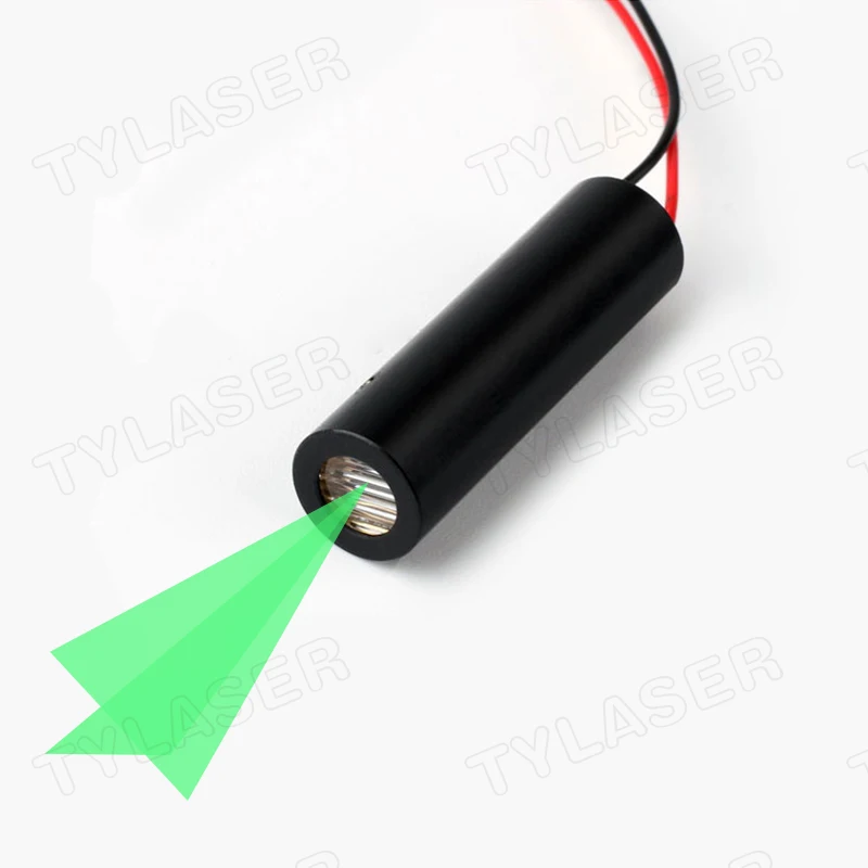 High Quality Laser Diode D10x35mm 3V 520nm Green Laser Module 5mW 10mW 50mW 80mW Industrial Grade APC Driver TYLASERS