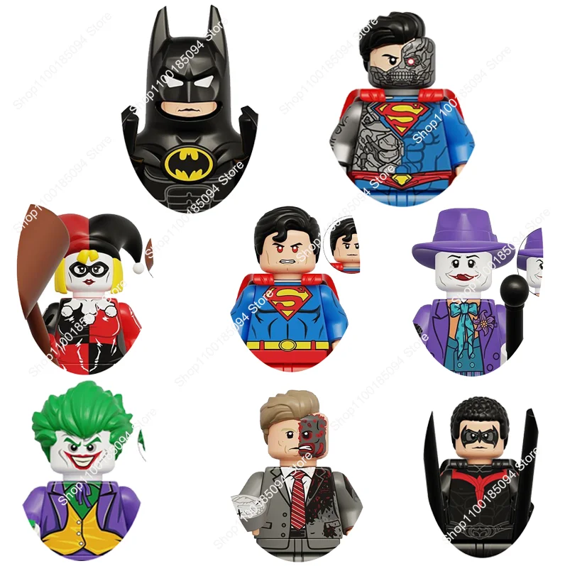 

Hot Toys New in film series superhero Batman Action figures Model Assembly model Building Blocks Minifigures Toys gift