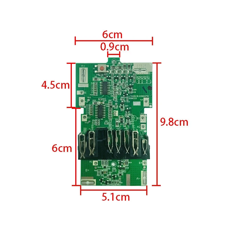 BSL36A18 Lithium-Ion Battery Protection Board PCB Board for 36V 18V MultiVolt MV Lithium-Ion Battery