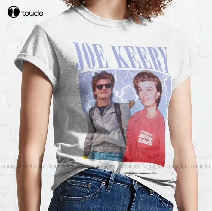 Joe Keery Classic T-Shirt Steve Harrington Grandma Shirt Fashion Design Casual Tee Shirts Tops Hipster Clothes Xs-5Xl New