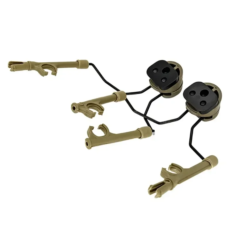 Tactical Headset ARC Helmet Rail Adapter Bracket for Hearing Protection Noise Cancelling COMTAC I II III IV Shooting Headset