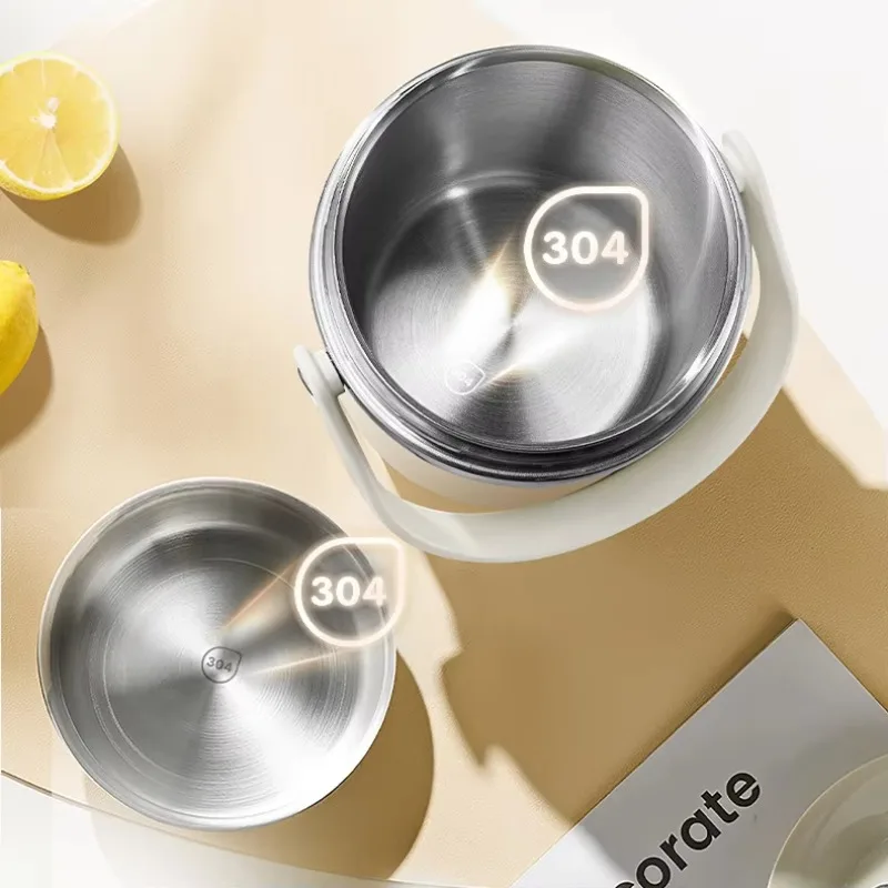 

CL stainless steel thermal insulation lunch box office workers new super long thermal insulation bucket lunch box