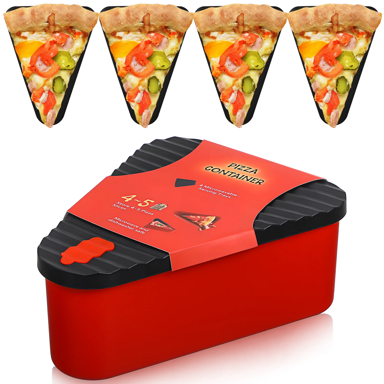 

1 set Leftovers Containers Container Gasket Silicone Box Triangle Shape Reusable Storage