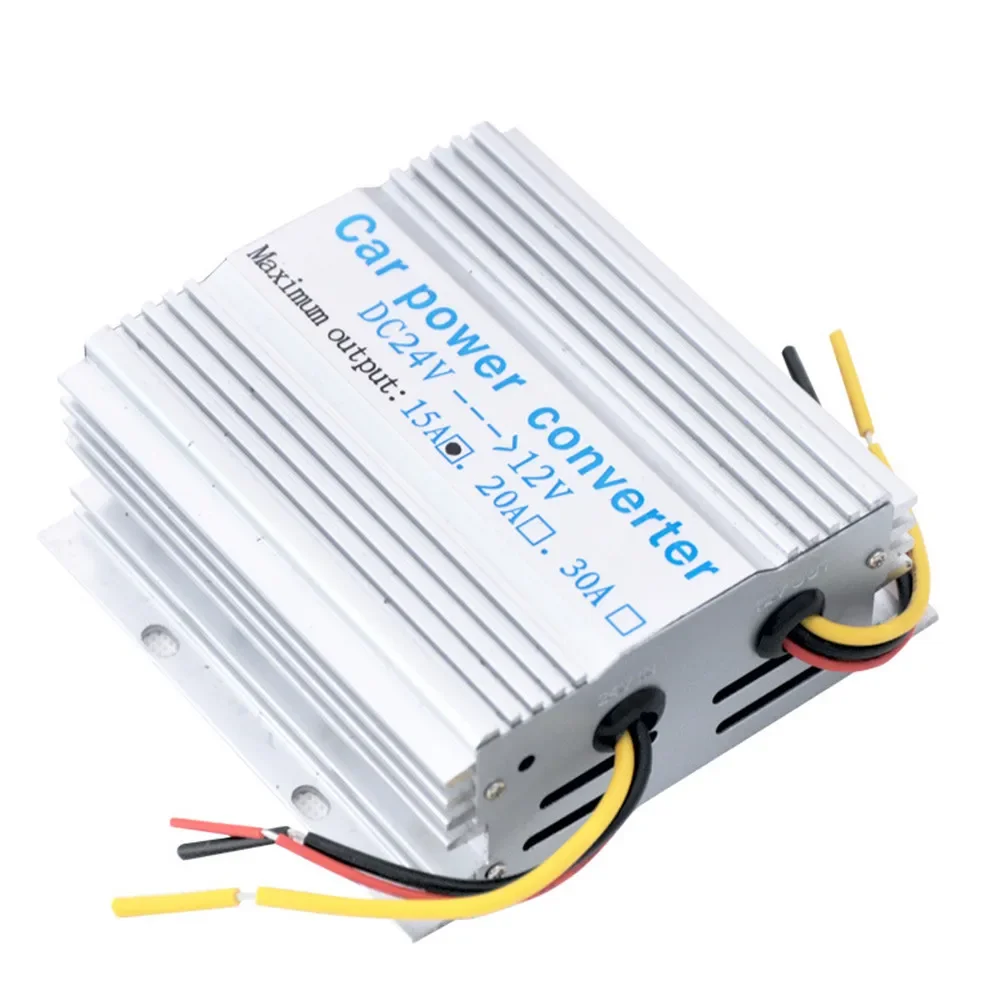 24V to 12V DC DC Converter 10A 15A 20A 30A Reliable Step Down Voltage Regulator 24 Volt to 12 Volt Buck Converter for Cars Solar