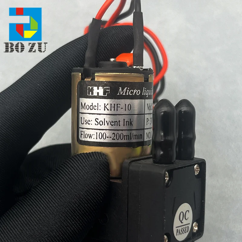 1pcs KHF-10 Small Eco Solvent Ink Pump DC 24V 3W 100-200ml/Min For Inkjet Printer Crystal Gongzheng Micro Diaphragm Liquid Pump