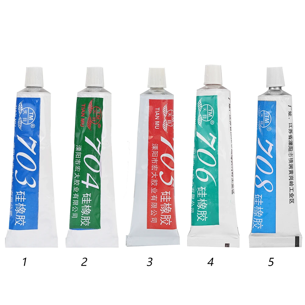 Silicone Adhesive Sealant Resistant Electronic Insulation Glue Non-toxic Eco-friendly High Temperature for Electrical Components