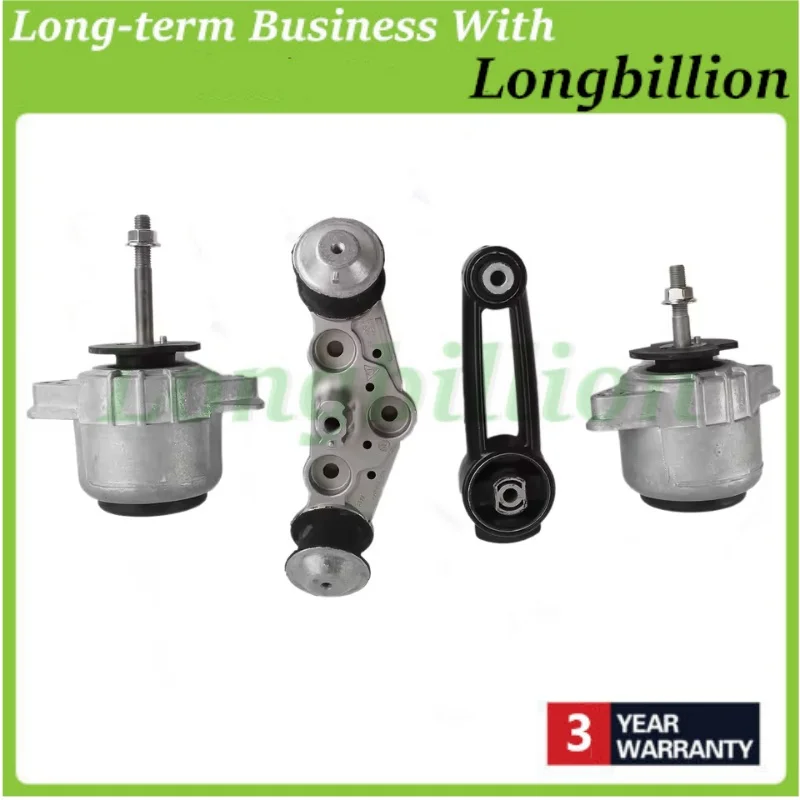 94637505822 97037511801 95537510113 4Pcs 94637505722 Engine Trans&Torque Strut Mount for 2011-2016 Porsche Panamera 3.0L 3.6L