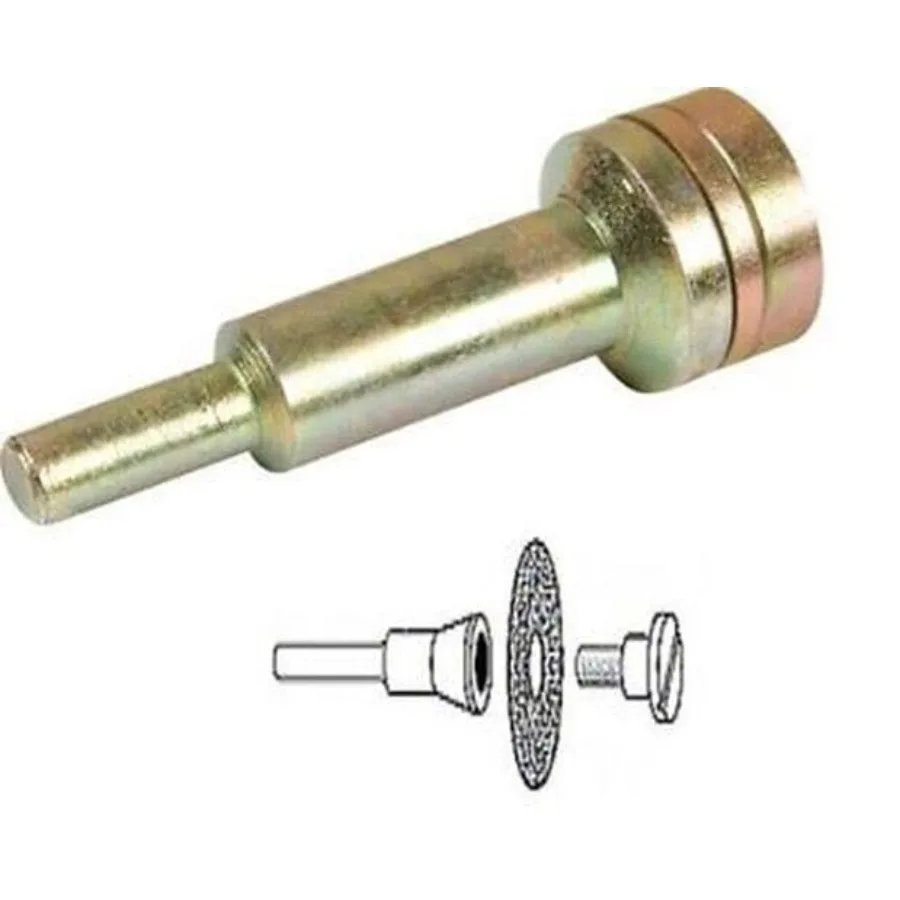 

1/4 Shaft Arbor for Metal Cut-Off Disc Cutoff Wheel for Die Grinder or Drill Steel Silver High Precision and Durable