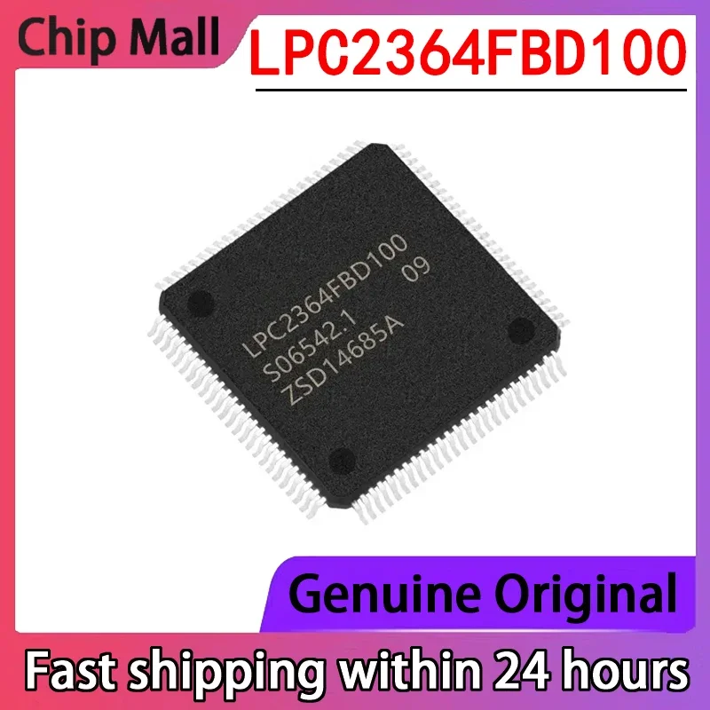 

1PCS Original Genuine LPC2364FBD100 Packaged LQFP-100 Chip IC ARM Microcontroller MCU