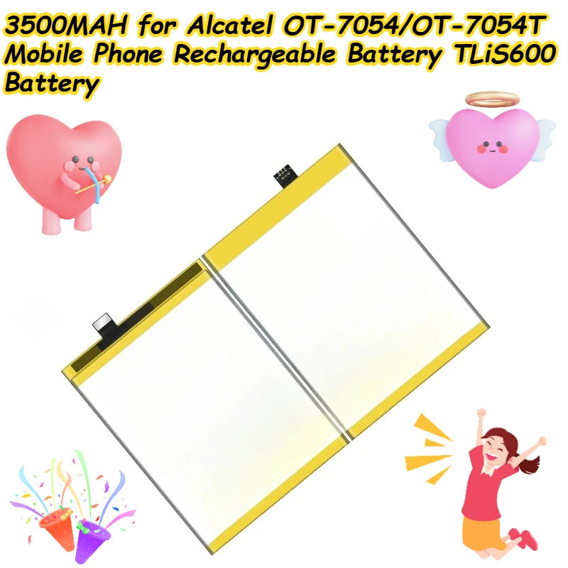 3500MAH for Alcatel OT-7054/OT-7054T Mobile Phone Rechargeable Battery TLiS600 Battery