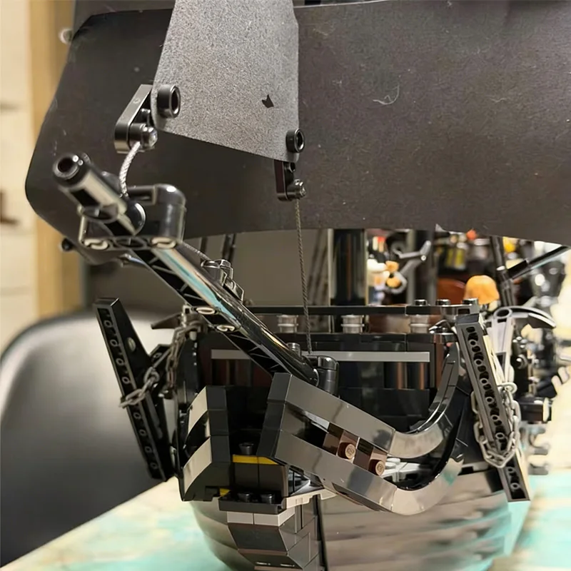 10365 Nuovo set di modelli di barche a vela 'Pirati dei Caraibi', regalo di Natale, regalo di compleanno