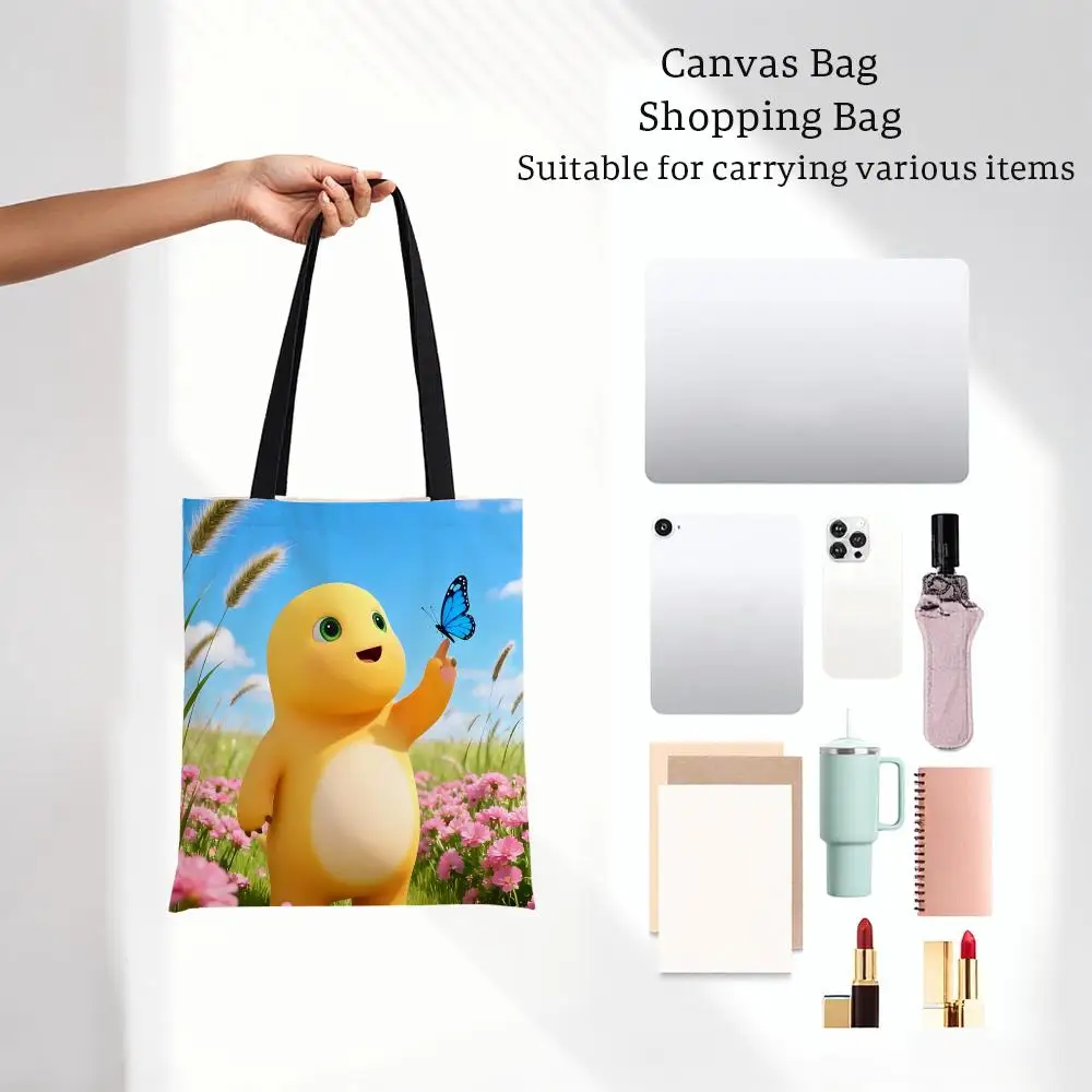Fashion Ancient N-Nai Long Storage Bags Series Daily Print Bags Lightweight Shoulder Shopping Bags Tote Bag
