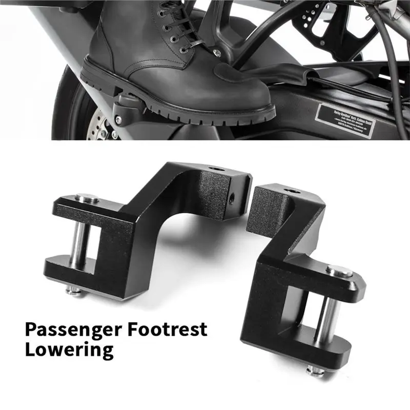 Lowering Kit Footrest Passenger Foot Pegs Rider Footpeg For For RA1250 PA1250 Pan America 1250 S Relocation-A99D