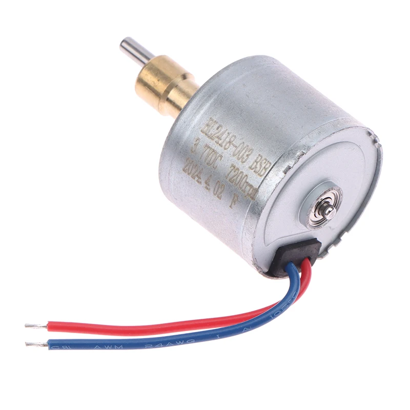 24mm 3.7V 7200rpm Brushless Motor With Brass Copper Head Replacement Accessories For 787/726/707 Hair Trimmer Clipper