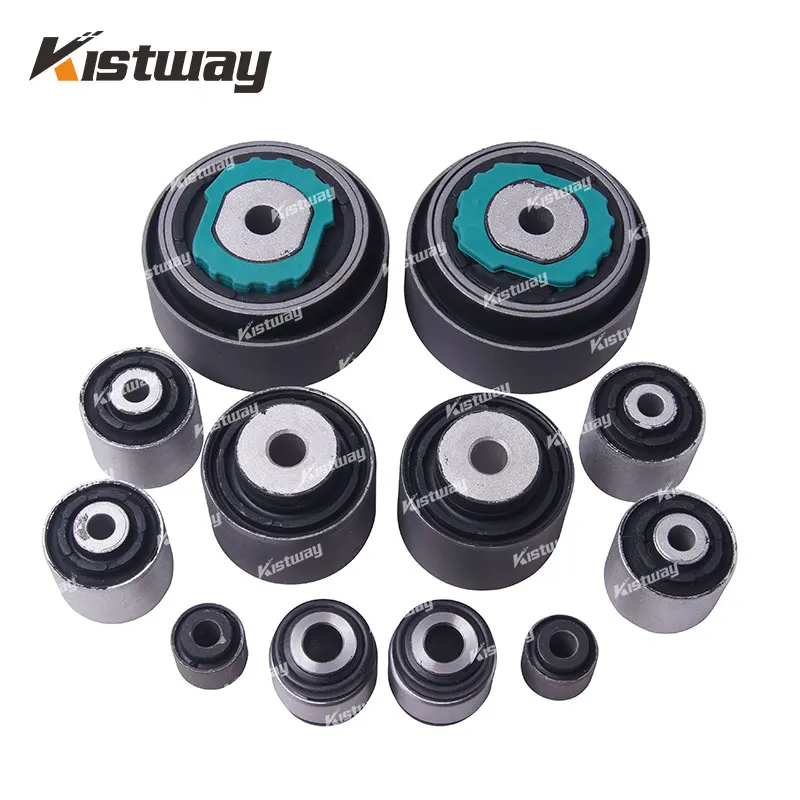 12PCS Front Suspension Upper Lower Control Arm Bushing Kit For Jaguar XF X250 XJ X350 XK X150 S-Type 2WD C2D4723