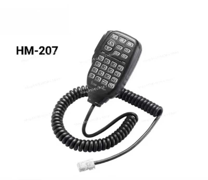 Hand Microphone HM-207 Compatible with IC-2730E ID-5100E Digital Mobile Radio Transceiver