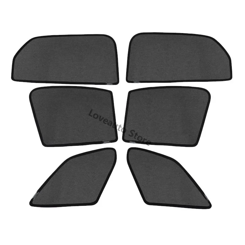 Car Sunshade Magnet Sun Protection Back Front Rear Window Sunshade Visor Protector for Volkswagen VW Touareg 2022 2021 2020 2019