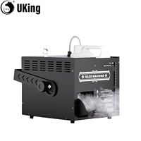 U'King 1000W Haze Machine 5000CFM Stage Fog Machine DMX/Manual/Remote Smoke Machine For Halloween Party Wedding Bar