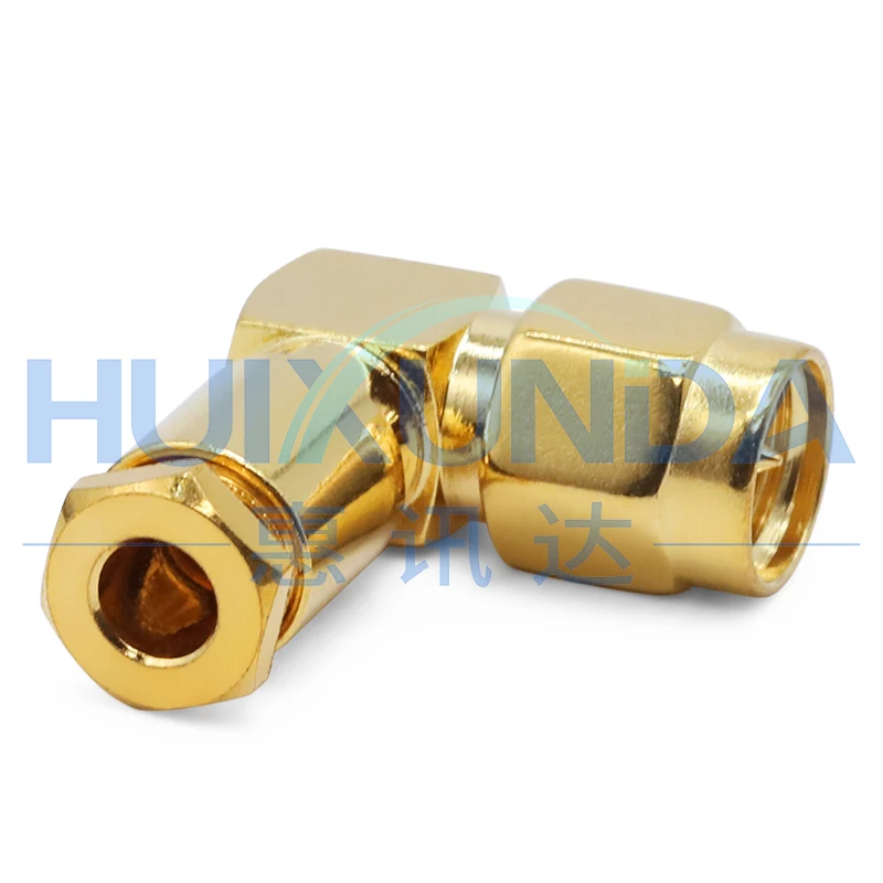 SMA-JW-1.5 SMA Male Right Angle Elbow 50-1.5/RG316 Wire Connector SMA-JW3
