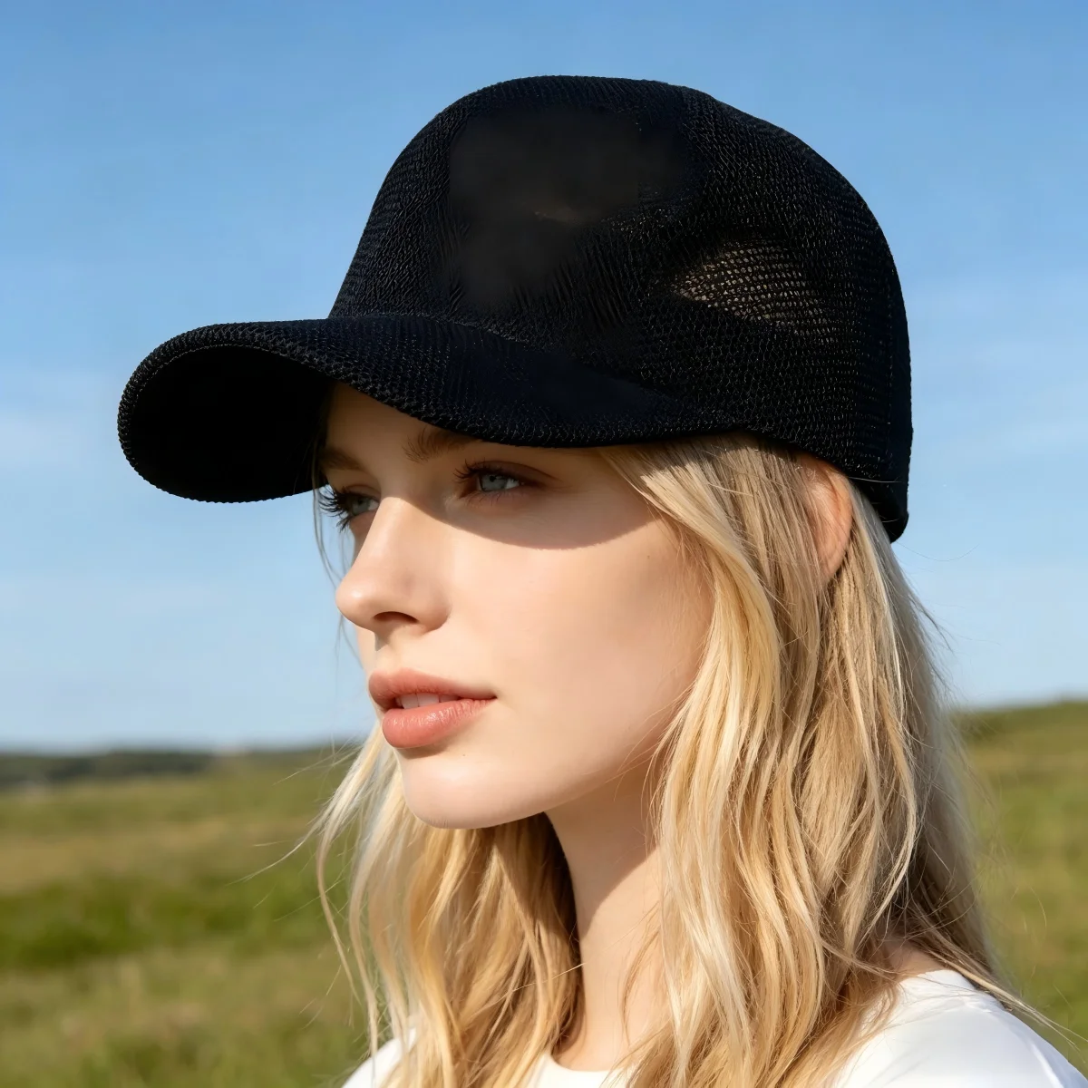 

2026 Summer Breathable Straw Baseball Caps Unisex Solid Color Adjustable Paper Sun Hats Women Men Outdoor Beach Shade Lightweigh