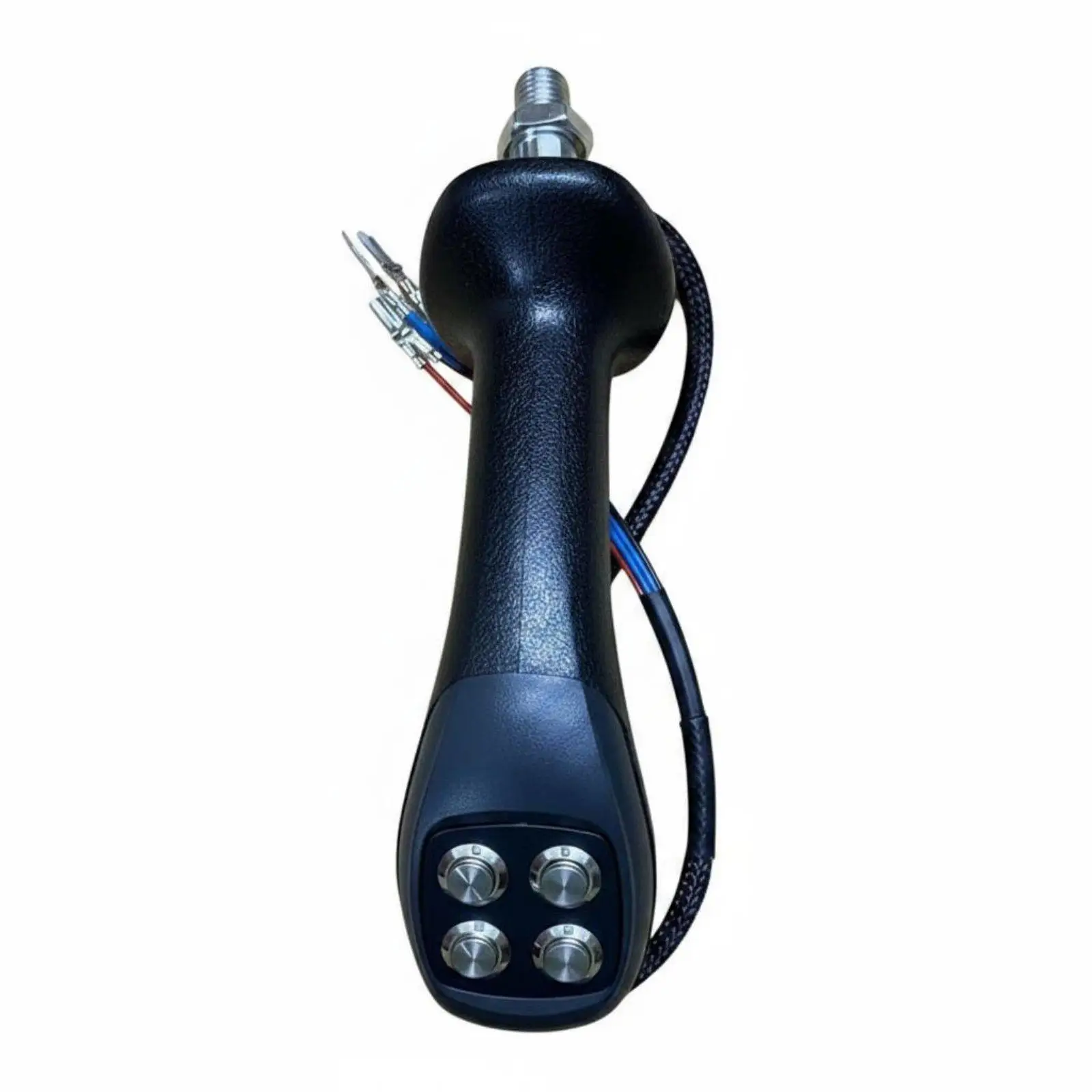Excavator Control Handle Four Button Joystick Hall Effect Replacement Lever for Hydraulic Machine Upgrade