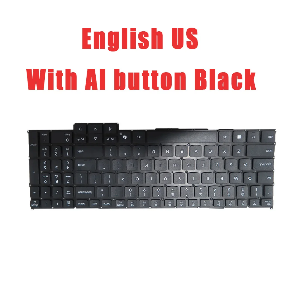 

Laptop Keyboard For Lenovo For ThinkBook 16 G7 QOY 16 G7+ ASP English US With AI button Black New