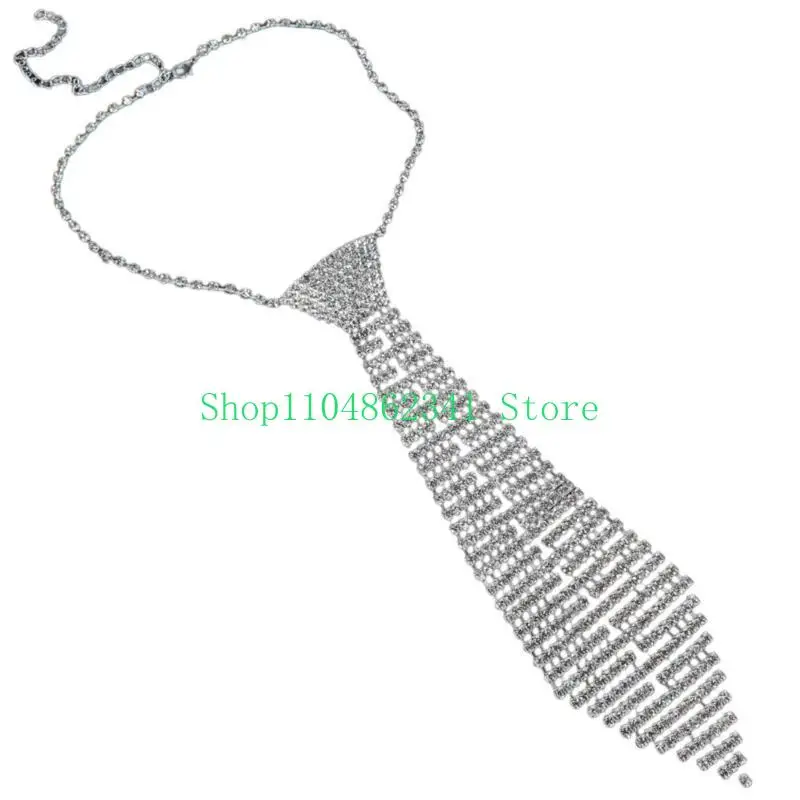 5asd Nhật Bản Nổ áo choàng NeXtie MIỄN PHÍ Tàu rhinestones Tie Women Men Party Party