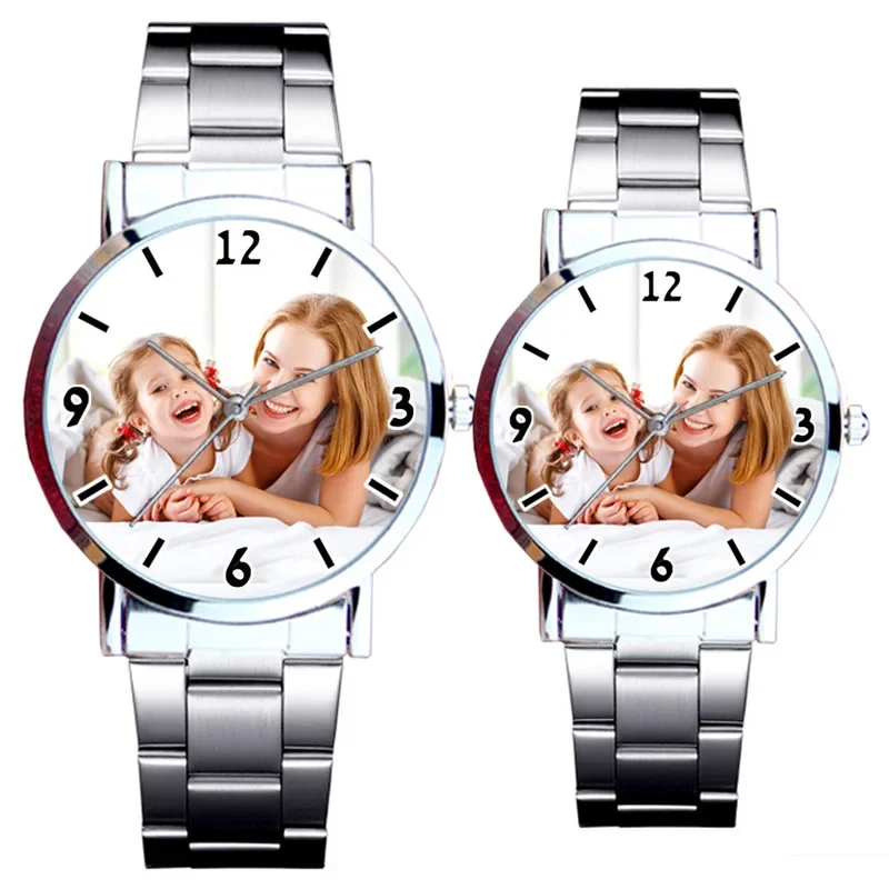 Reloj personalizado con diseño creativo para clientes, Impresión de Dial de fotos, personalizado, impresión fotográfica OEM, gran regalo, 2020