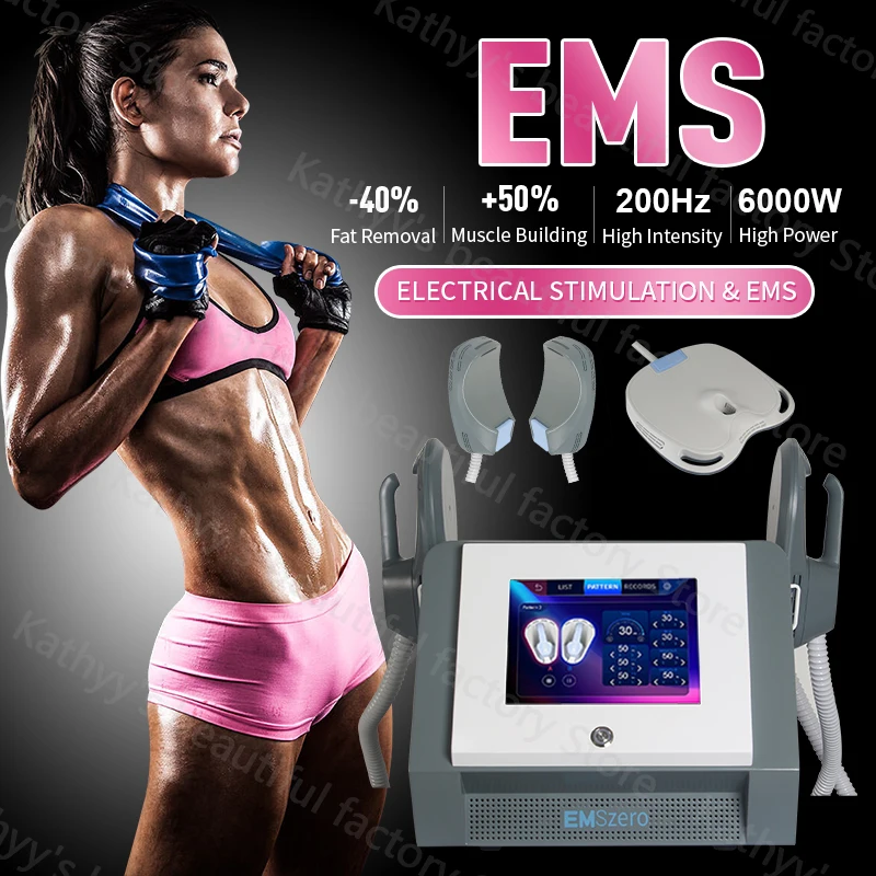 EMSzero Nova-Machine Amincissante de 6500W, Sculpte le Corps, Éthicateur Musculaire du Plancher Pelvien