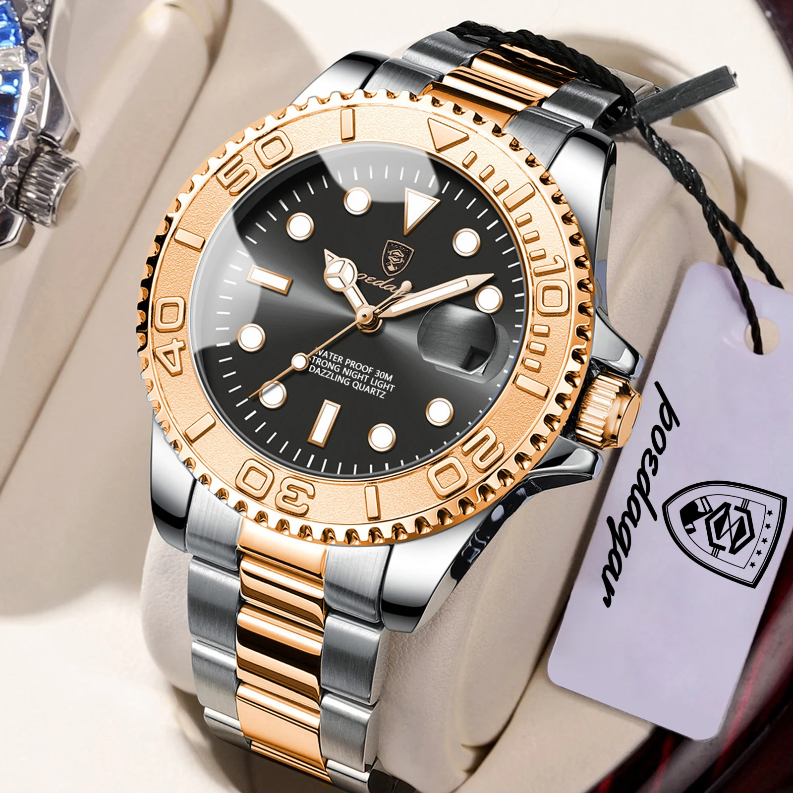 Men's Business Creative Luminous Waterproof Watch