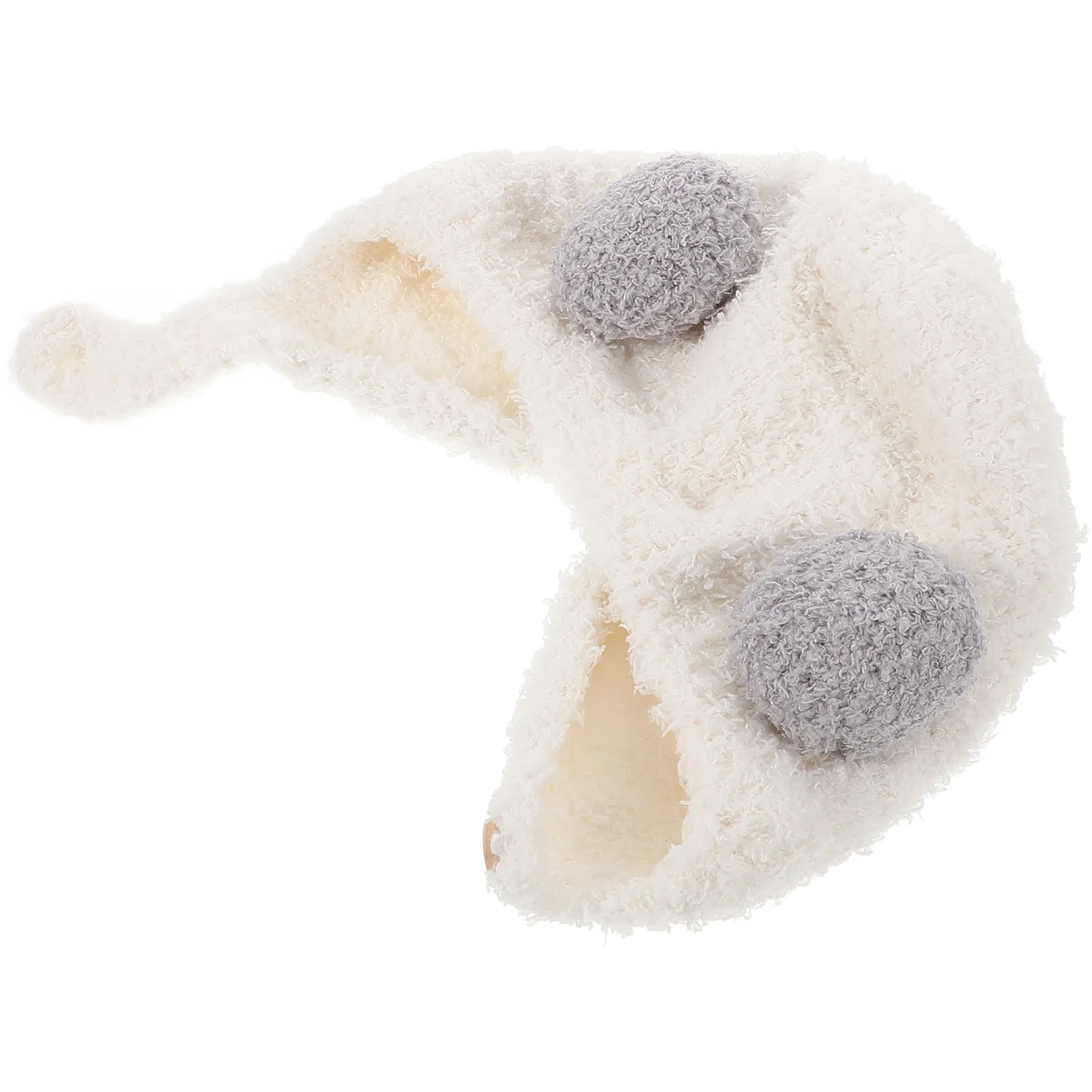 

Модная зимняя детская шапка: мягкая, теплая, вязаная, с двойным помпоном, для новорожденных, с защитой ушей, для девочек и мальчиков