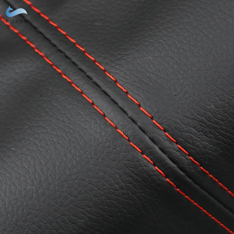 

For VW Passat B5 1998 1999 2000 2001 2002 2003 2004 2005 Car Interior Door Handle Armrest Panel PU Leather Cover Trim Black