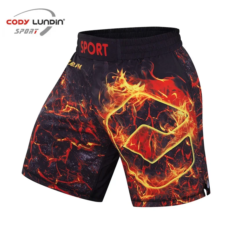 Men MMA T-shirt+Shorts Suit Jiu Jitsu Kickboxing Shirts Muay Thai Sport Clothing Bjj Gi Rashgard Boxing Trousers Fightwear Sets